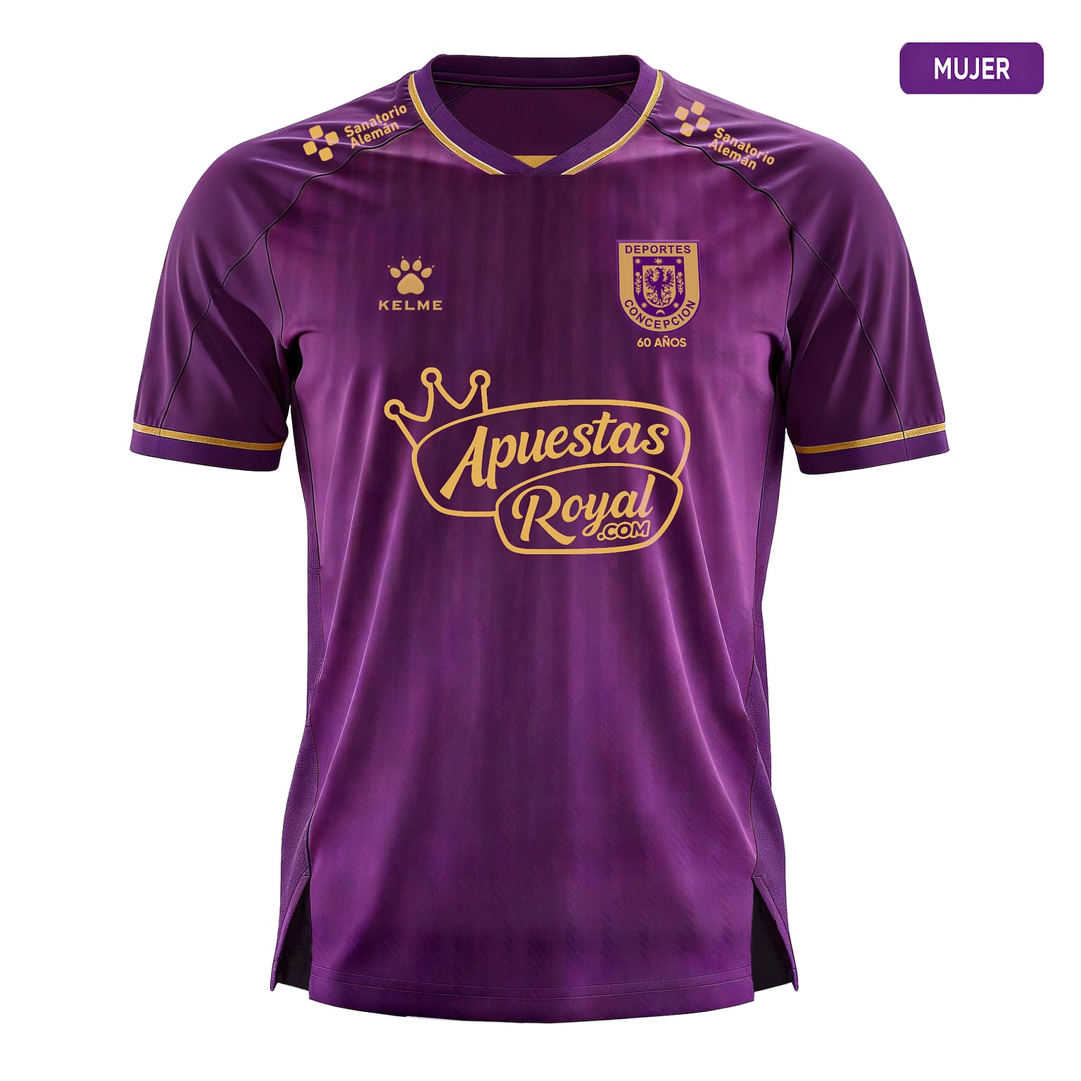 Camiseta Oficial Mujer Local Deportes Concepción 2026