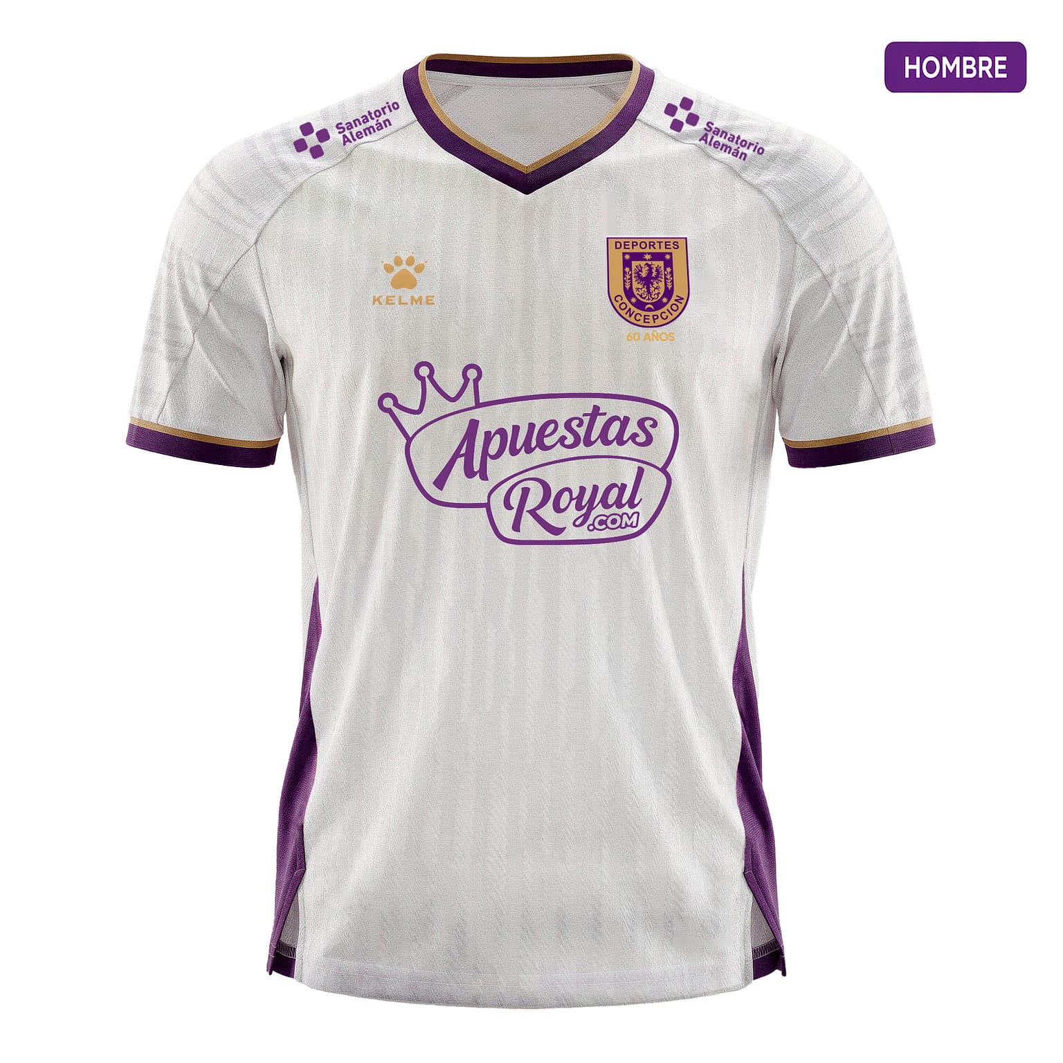 Camiseta Oficial Visita Deportes Concepción 2026