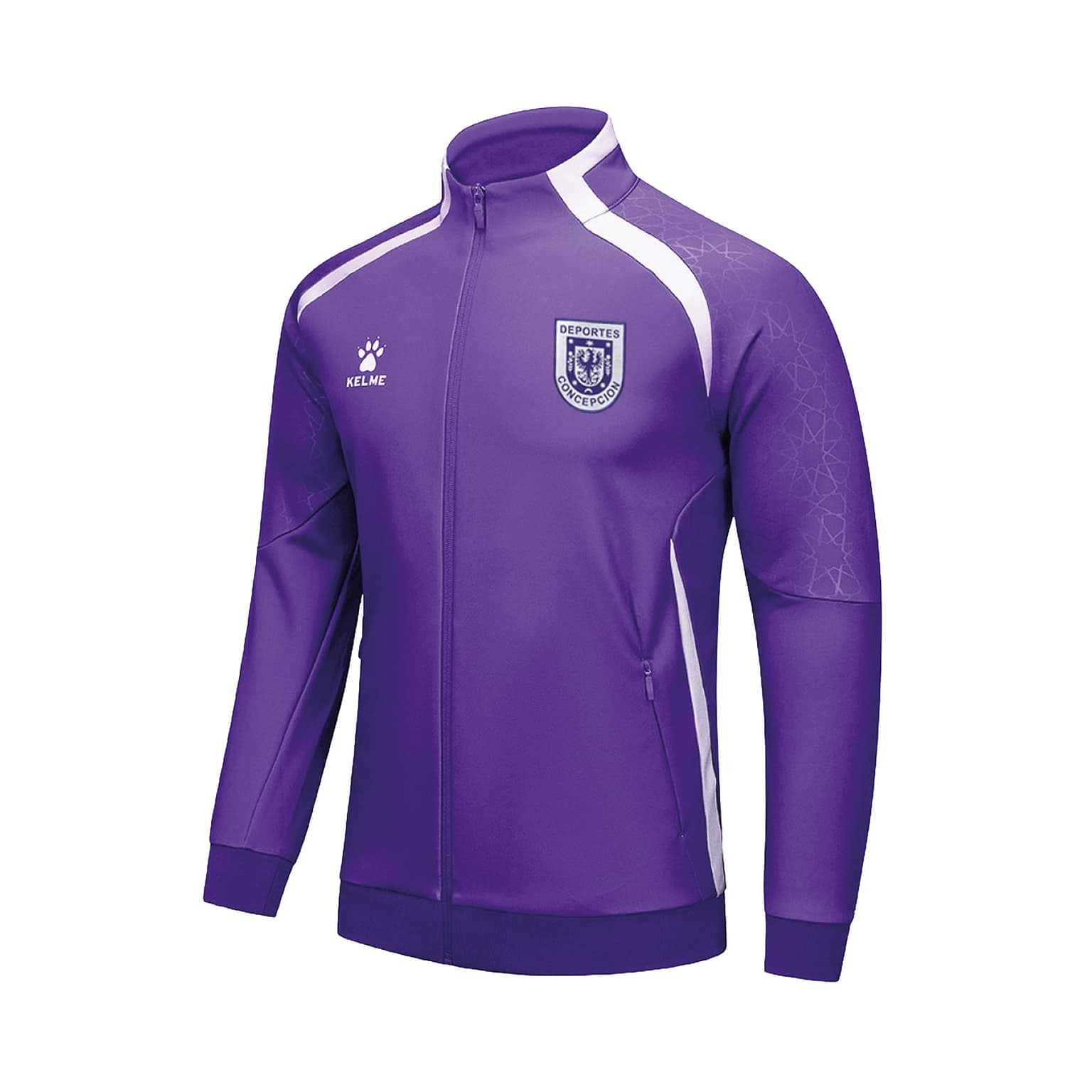 Polerón de Entrenamiento con Cierre Deportes Concepción Lila 2026 Kelme