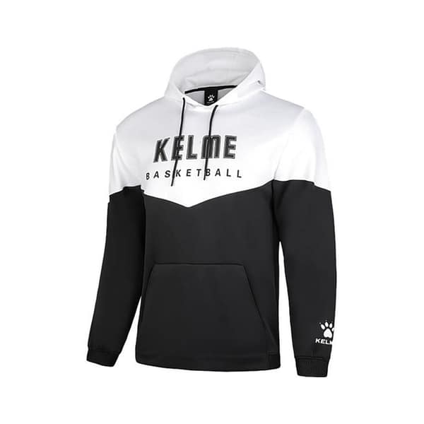 Polerón Canguro Basketball Blanco Kelme