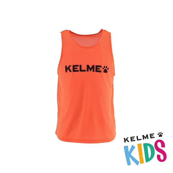 Peto de Fútbol Entrenamiento Infantil Lince Naranjo Kelme