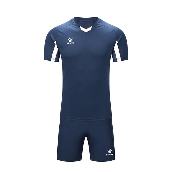 Indumentaria de Fútbol Íbice Azul Marino y Blanco Kelme